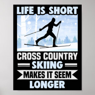Poster Biathlon Vie Est Court Ski De Fond 1