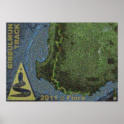 Poster Bibbulmun Track :: 2011 :: Flora (Devant)