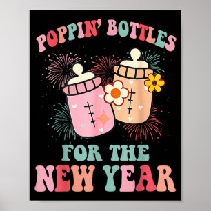 Poster Biberons Pn pour la nouvelle année Infirmière Nicu
