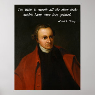 Poster Bible de Patrick Henry