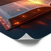 Poster Bible ouverte (Coin)