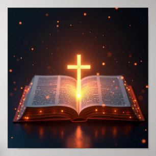 Poster Bible ouverte