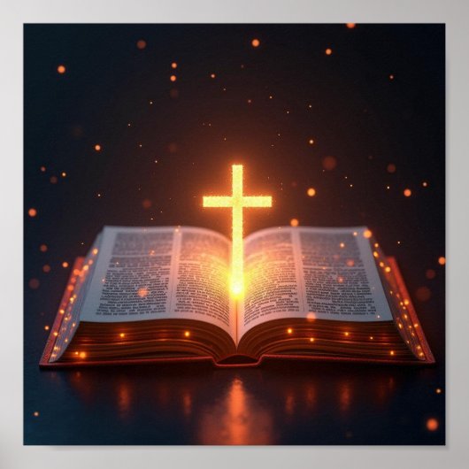 Poster Bible ouverte (Devant)