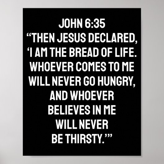 POSTER BIBLE RELIGIEUX CHRÉTIEN VERSE CITATIONS (Devant)