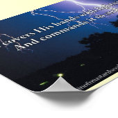 Poster Bible Scripture prayers (Coin)