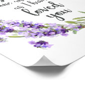 Poster Bible Verse Amour Un Autre Décor (Coin)