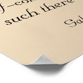 Poster Bible Verse Oeuvre d'art, Fruit de l'Esprit (Coin)