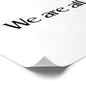 POSTER BIBLE VERSE, VOUS ÊTES LE POTTER, ISAIAH (Coin)