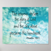 poster Bible verset écriture photographie original (Devant)