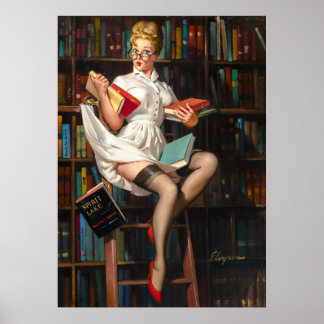 Poster Bibliothécaire
