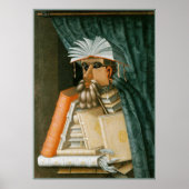 Poster Bibliothécaire par Giuseppe Arcimboldo (Devant)