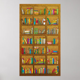 Poster bibliothèque