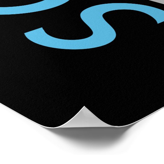 Poster Bibliothèque Astrologie Word Collage Imprimer (Coin)