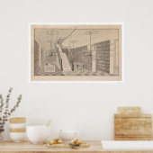 Poster Bibliothèque Bancroft au 1538, rue Valencia (1420) (Cuisine)