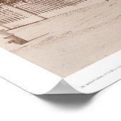 Poster Bibliothèque Bancroft au 1538, rue Valencia (1421) (Coin)