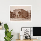 Poster Bibliothèque Bancroft au 1538, rue Valencia (1421) (Bureau à domicile)