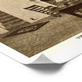 Poster Bibliothèque, Beach Haven, NJ Vintage (Coin)