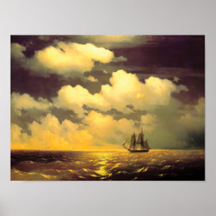 Poster Bibliothèque de la garçonnière Histoire de l'art B
