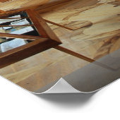 Poster Bibliothèque de l'abbaye baroque, Saint-Gall, Suis (Coin)