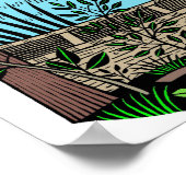 Poster Bibliothèque de liquides 10 (Coin)