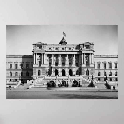 Poster Bibliothèque du Congrès (Devant)