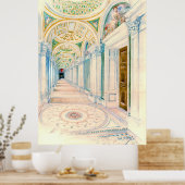 Poster Bibliothèque du Congrès Washington DC 1897 (Cuisine)