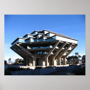 Poster Bibliothèque d'UCSD