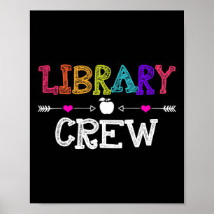 Poster Bibliotheque Enseignant s'amuser Premier jour cade