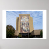 Poster Bibliothèque Hesbergh (Devant)