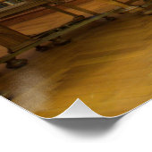 Poster Bibliothèque historique antique (Coin)