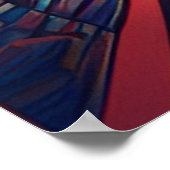 Poster Bibliothèque Night Sky (Coin)