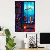 Poster Bibliothèque Night Sky (Bureau à domicile)
