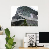 Poster Bibliothèque publique de Seattle (Bureau à domicile)