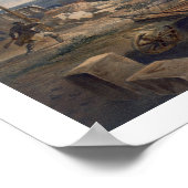 Poster Bibliothèque publique et Temple des Vents, assiett (Coin)