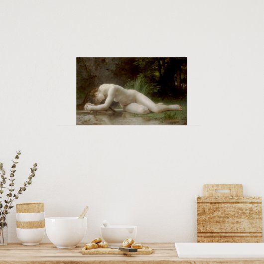 Poster Biblis (Byblis) par William-Adolphe Bouguereau (Cuisine)