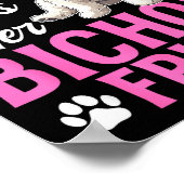 Poster Bichon Frise Dog Breed This Girl Loves Her Bichon (Coin)