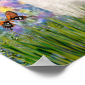 Poster Bichon Frise Trio - Jardin (VG) (Coin)