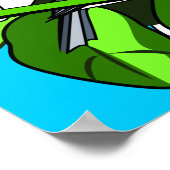 Poster Bickadee Parmi Les Fleurs De Dogwood (Coin)