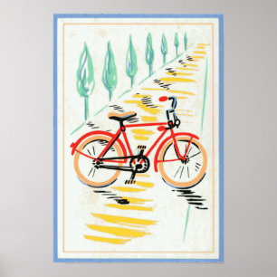 Poster Bicycle Art