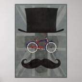 Poster Bicycle Head (Devant)