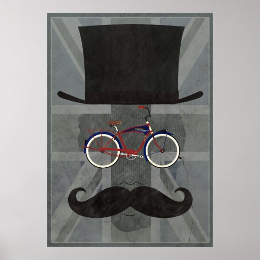Poster Bicycle Head (Devant)