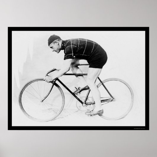 Poster Bicycle Racer, Norman Anderson 1914 (Devant)