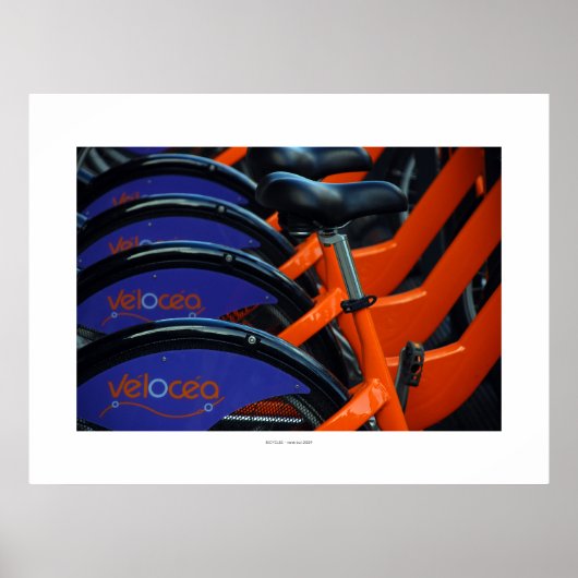 Poster BICYCLES (Devant)