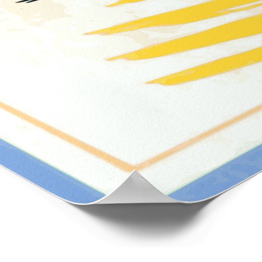 Poster Bicyclette (Coin)