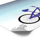 Poster Bicyclette Bleue (Coin)