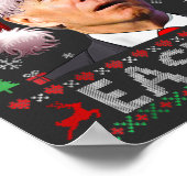 Poster Biden drôle confondu Joyeux Noël Pâques laid T (Coin)