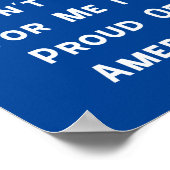 Poster Biden - Fier De L'Amérique (Coin)