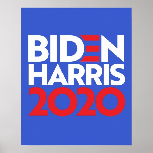POSTER BIDEN HARRIS 2020 (Devant)