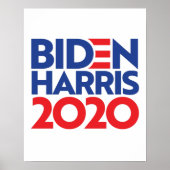 POSTER BIDEN HARRIS 2020 (Devant)
