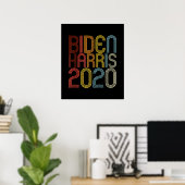 Poster Biden Harris 2020 (Bureau à domicile)